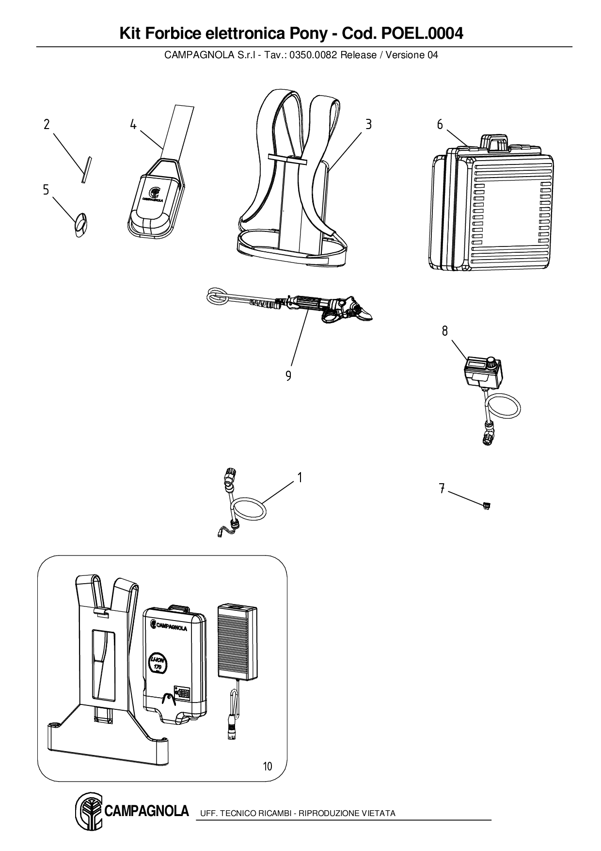 POEL.0004_Kit Forbice elettronica Pony